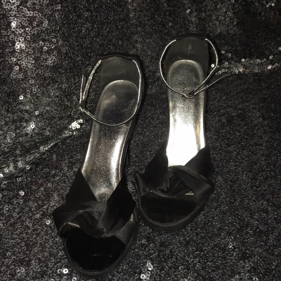 Aldo Shoes - Aldo black satin heels